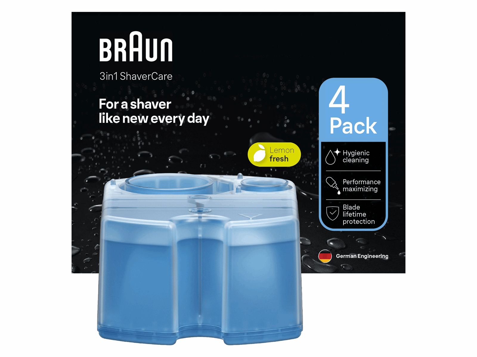 Braun Zubehör CCR4 3-in-1 ShaverCare Braun Zubehör CCR4 3-in-1 ShaverCare
